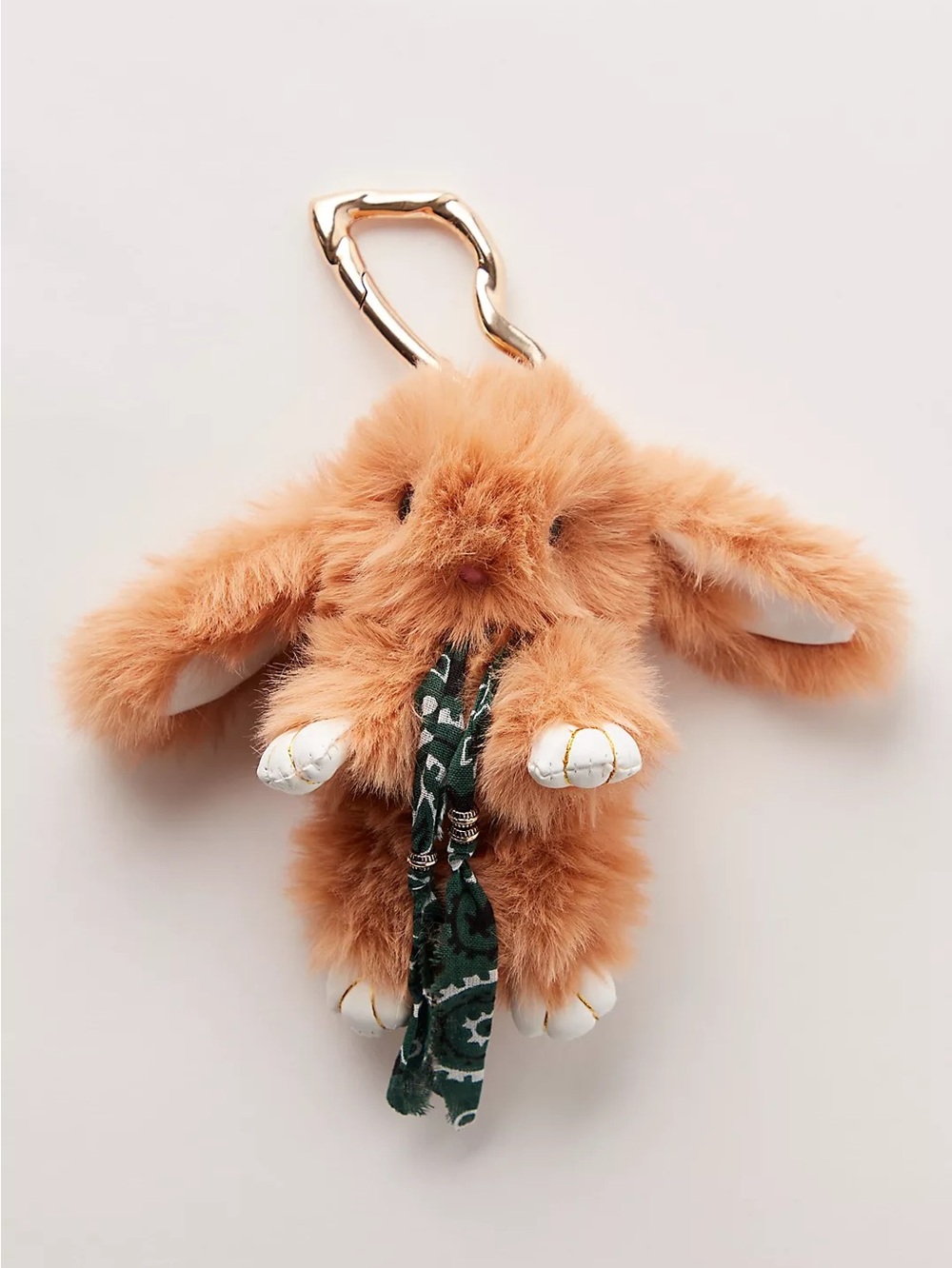 FREE PEOPLE Fluffy Rabbit Bag Charm